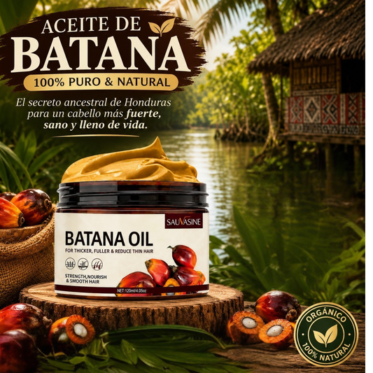 Aceite de Batana 100 % Puro y Natural | Nutrición, Reparación e Hidratación para Todo Tipo de Cabello